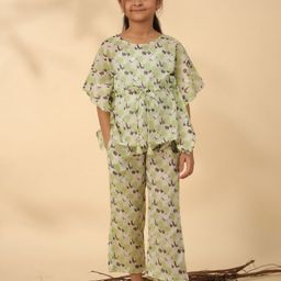 SANSKRUTIHOMES Girls Animal Printed Regular Pure Cotton Night Suits-image-6