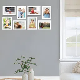 Stuthi Arts White 8 Pieces Wood Wall Photo Frames-image-37