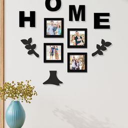 RANDOM Set Of 4 Black Solid Photo Frames image 1