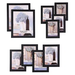 ArtzFolio Black 10Pcs Wooden Wall Photo Frames-image-82