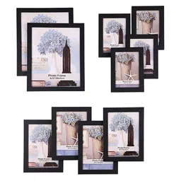 ArtzFolio Black 10 Pieces Wooden Wall Photo Frames-image-96