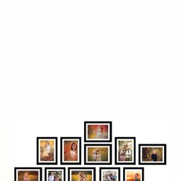 Stuthi Arts Black 8 to 12 Pieces Wood Wall Photo Frames-image-67