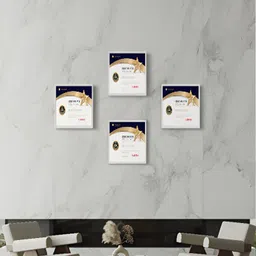 Stuthi Arts White 4 Pieces Wooded Wall Photo Frames-image-92