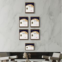 Stuthi Arts Black 6 Pieces Wooden Wall Photo Frames-image-89