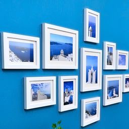 ArtzFolio White 11 Pieces Wooden Wall Photo Frames-image-75