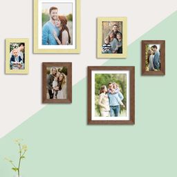 Art Street Set Of 6 Solid Individual Wall Photo Frames-27
