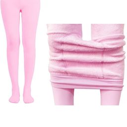 Alexvyan High-Rise Slim Fit Fur Stretchable Footed Stockings-image-76