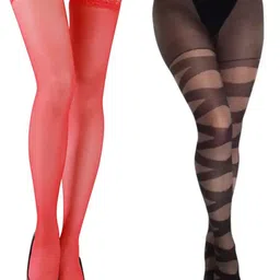 BAESD Pack Of 2 Sheer Pantyhose  Stockings-image-7