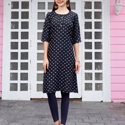 Anouk Geometric Printed Kurta-image-86