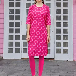 Anouk Geometric Printed Kurta-6