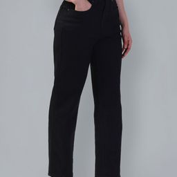 Flying Machine Women Straight Fit High-Rise Stretchable Cotton Jeans-image-99