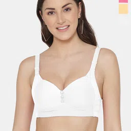 Tweens Plus Size Pack Of 3 Full Coverage Lightly Padded Minimizer Bra - All Day Comfort-20