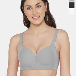 Tweens Plus Size Pack Of 3 Full Coverage Lightly Padded Minimizer Bra - All Day Comfort-19
