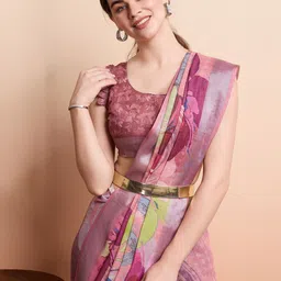 RACHNA  Floral Art Prints Saree-picture-18