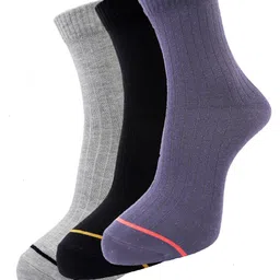 Dollar Socks Men Pack Of 3 Assorted Ankle-Length Cotton Socks-6