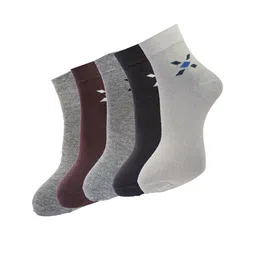 Dollar Socks Men Pack Of 5 Assorted Ankle-Length Cotton Socks-image-83