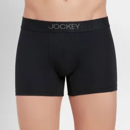 Jockey International Collection Men Navy Blue Solid Pima Cotton Trunks IC32-picture-13