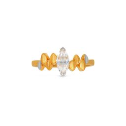 BHIMA BIS Hallmark 22K 916 Gold Stone-Studded Finger Ring-image-10