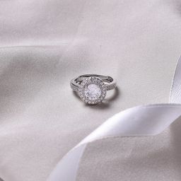 JOKER & WITCH Silver-Toned & Rhinestone Studded Finger Ring-15