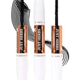 Just Herbs 2-in-1 Serum Infused Lash Enhancing Mascara with Castor Oil 8 g - Black-47
