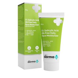 The Derma co. 1% Salicylic Acid Oil-free Moisturizer With Oat Extract For Active Acne- 50g-12