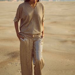 Dash and Dot  Women Embellished Relaxed Flared Parallel Trousers-image-88