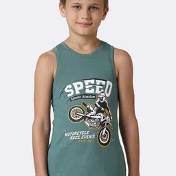 Van Heusen Boys Printed Ultra Soft Pure Cotton Innerwear Vests-image-83