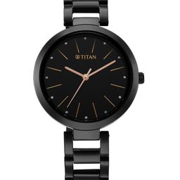 Titan Women Stainless Steel Bracelet Style Straps Analogue Watch 2480NM01-image-10