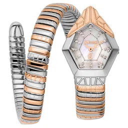 Just Cavalli Women Printed Dial & Stainless Steel Wrap Around Straps Watch JC1L358M0085-image-10