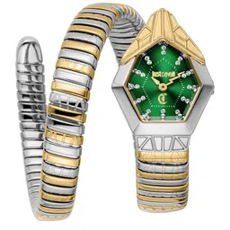 Just Cavalli Women Gemma Embellished Dial Wrap Around Straps Analogue Watch JC1L358M0075-image-7