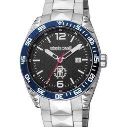 Roberto Cavalli Men Stainless Steel Straps Analogue Watch RC5G018M0065-57
