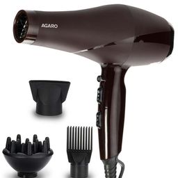 Agaro 2000 Watts Professional Hair Dryer HD-1120 with Concentrator, Diffuser & Comb-48