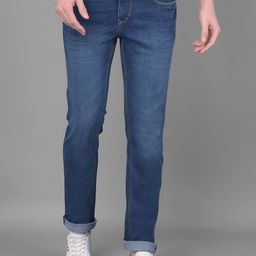 Canary London Men Smart Slim Fit Low-Rise Light Fade Clean Look Printed Stretchable Jeans-image-26
