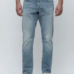 SELECTED Men Straight Fit Clean Look Heavy Fade Stretchable Jeans-97