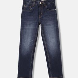 Blue Giraffe Boys Straight Fit Light Fade Stretchable Jeans-picture-7