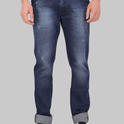 ROCKING SWAMY Men Blue Slim Fit Light Fade Stretchable Jeans-image-86
