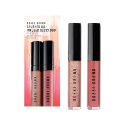 Bobbi Brown Crushed Oil-Infused Gloss Duo 6 ml Each - Bare Sparkle & New Romantic-28