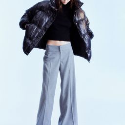 H&M Women Wide Tailored Trousers-image-64
