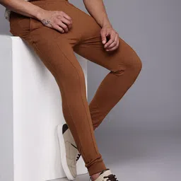 HRX by Hrithik Roshan Slim Fit Anti Odour Joggers-image-69