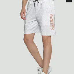ARDEUR Men Pack Of 2 Mid-Rise Cotton Sports Shorts-image-62