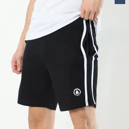 ARDEUR Men Pack Of 2 Training or Gym Cotton Sports Shorts-image-89