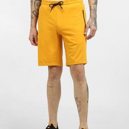 Jack & Jones Men Yellow Slim Fit Low-Rise Sports Shorts-image-12