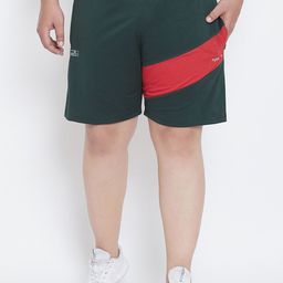 bigbanana Men Plus Size Mid-Rise Training & Gym Rapid-Dry Shorts-image-82