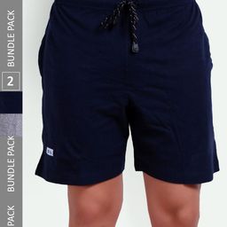 T.T. Men Pack Of 2 Mid Rise Lounge Shorts-image-55