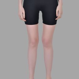 Aimly Women Skinny Fit Cycling Sports Shorts-image-27