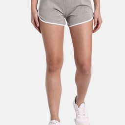 AMSWAN Women Printed Low-Rise Running Sports Shorts-picture-46