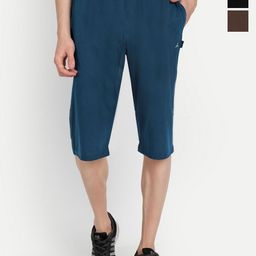 ZEFFIT Men Pack Of 3 Mid-Rise Running Sports Shorts-image-93