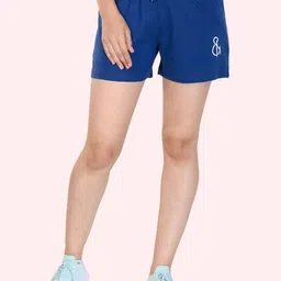 StyleAOne Women Mid Rise Cotton Running Sports Shorts-picture-41