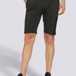 Mark Leute Men Olive Green Sports Shorts-image-96