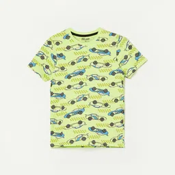 Fame Forever by Lifestyle Boys Round Neck Conversational Printed T-shirt-picture-34